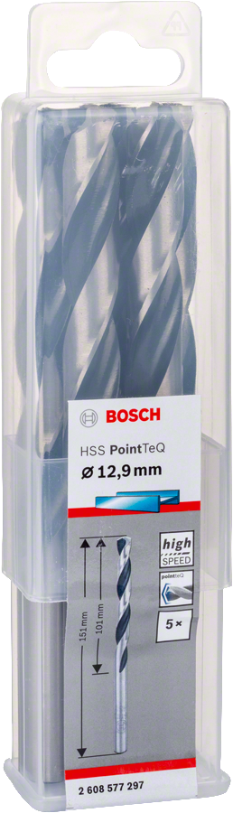 Bosch - HSS-PointeQ Metal Matkap Ucu 12,9 mm 5'li
