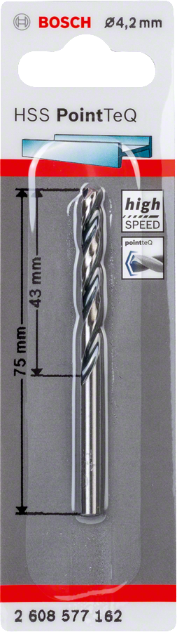 Bosch - HSS-PointeQ Metal Matkap Ucu 4,2 mm