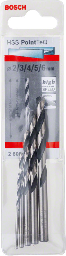 Bosch - PointTeQ Matkap Ucu 5parça Set