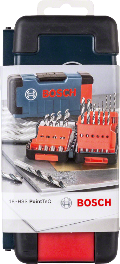 Bosch - PointTeQ Matkap Ucu 18parça Set Toughbox