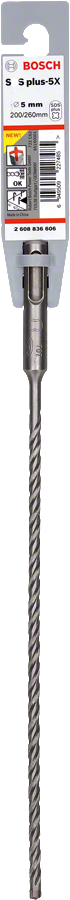 Bosch - SDS-Plus-5X Serisi Kırıcı Delici Matkap Ucu 5*260 mm