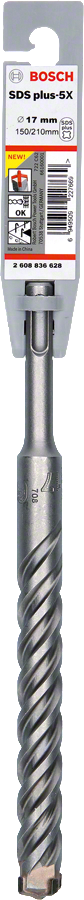 Bosch - SDS-Plus-5X Serisi Kırıcı Delici Matkap Ucu 17*210 mm