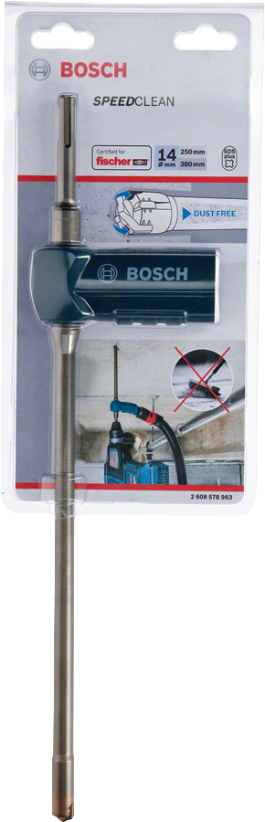 Bosch - SDS-Plus-9 Speed Clean Serisi Toz Atma Kanallı Kırıcı Delici Matkap Ucu 14*380 mm
