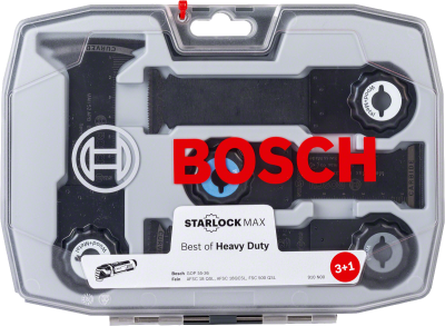 Bosch - Starlock Max - Best of Heavy Duty Set 4 Parça