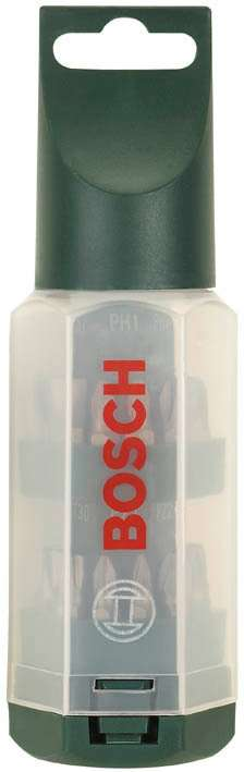 Bosch - 25 Parça Vidalama Seti (Tornavida Fonksiyonlu Kutu)