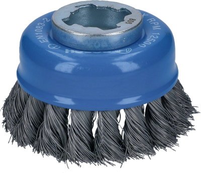 Bosch - X-LOCK - Heavy Serisi Metal İçin Burgulu Tel Fırça 75*0,35 mm