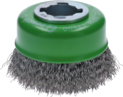 Bosch - X-LOCK - Clean Serisi Inox İçin Saçaklı Tel Fırça 75*0,3 mm