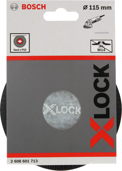 Bosch - X-LOCK - 115 mm Fiber Disk Sert Taban