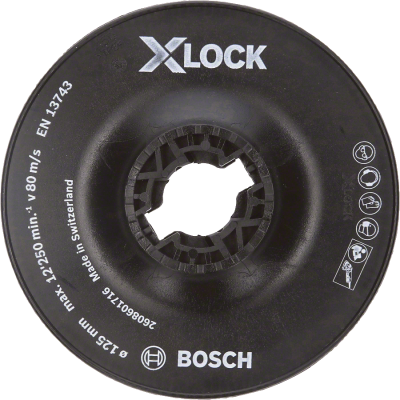 Bosch - X-LOCK - 125 mm Fiber Disk Sert Taban