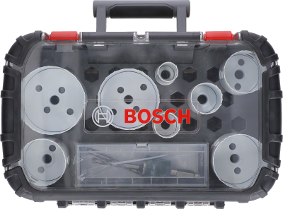 Bosch - Yeni Progressor Serisi Delik Açma Testeresi (Panç) Seti 11 Parça Ø 25-32-40-54-60-68-76-86 mm