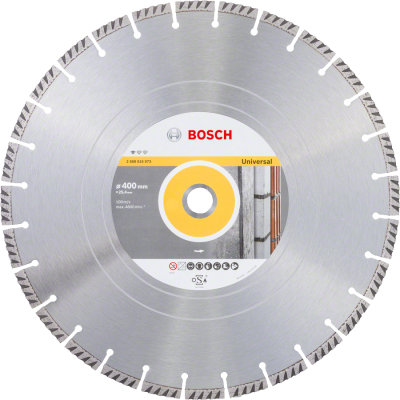 Bosch - Standard Seri Genel Yapı Malzemeleri ve Metal İçin Elmas Kesme Diski 400*25,4 mm