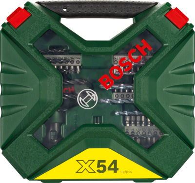 Bosch - X-Line 54 Parça Cırcır El Tornavidalı Karışık Aksesuar Seti