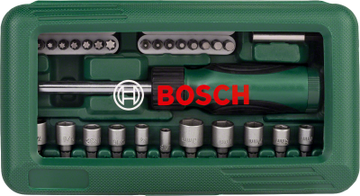 Bosch - 46 Parça Tornavidalı Vidalama ve Lokma Ucu Seti