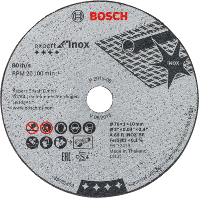 Bosch - Expert for Inox Serisi Kesme Diski 76*1,0 mm