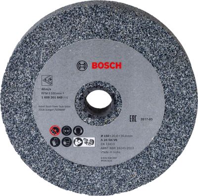 Bosch - GBG 35-15 Taşlama Motorları İçin Taş 150*20*20 mm 24 Kum