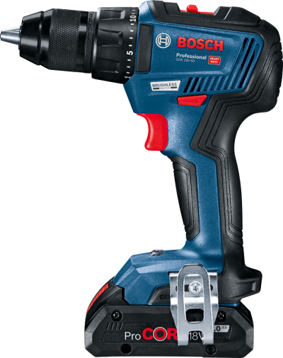 Bosch Professional GSR 18V-50 Akülü Delme Vidalama Makinesi