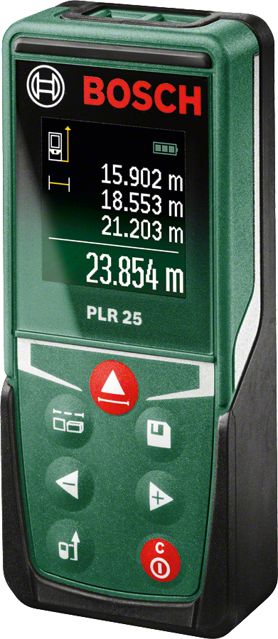Bosch PLR 25 Dijital Lazerli Uzaklık Ölçer Karton Kutu Versiyon