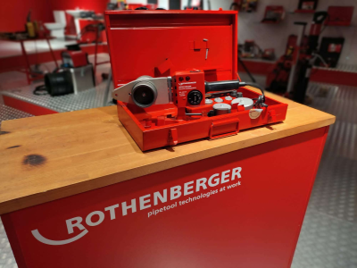 ROTHENBERGER ROWELD P75 ECO plastik boru kaynak makinesi (Termostatik 20,25,32,40,50,63,75mm)