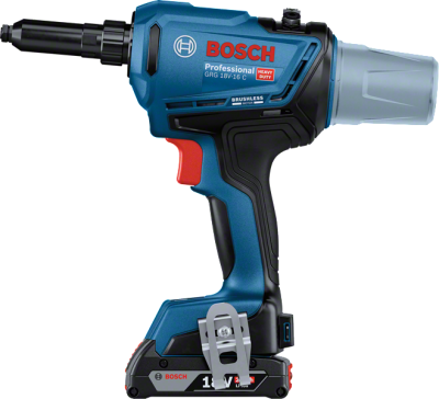Bosch Professional GRG 18V-16 C (2x4,0 Ah,L-BOXX) Akülü Perçin Tabancası
