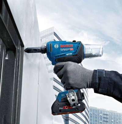 Bosch Professional GRG 18V-16 C (2x4,0 Ah,L-BOXX) Akülü Perçin Tabancası