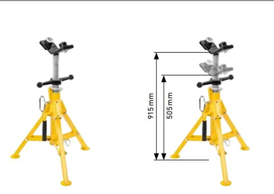 REMS HERKULES XL 12''  bilyalı boru taşıyıcı ayak
