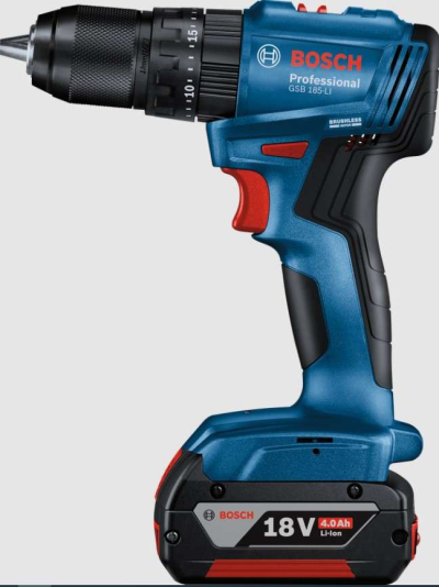 Bosch Professional GSB 185 LI Akülü Darbeli Delme Vidalama Mak.2 x 2.0 Ah; Case