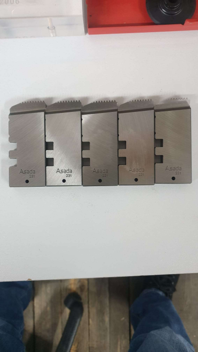 ASADA BEAVER 100 için 2 1/2''-4'' tarak takımı