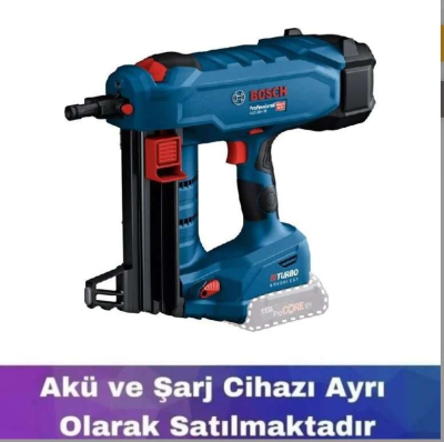 Bosch GNB 18V-38 (Akü ve Şarj yoktur) Akülü Çivi Çakma Tabancası