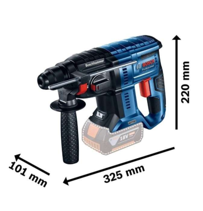 Bosch Gbh 180+GSR 180+2X18V 4.0+Gal+Bag 0615990M31