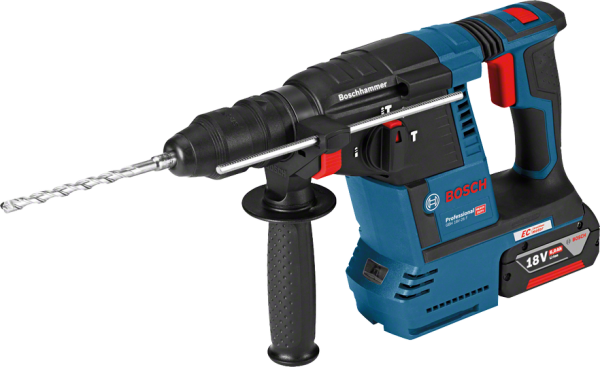 Bosch Professional GBH 18V-26 F 6 Ah Çift Akülü Kırıcı/Delici-Çanta