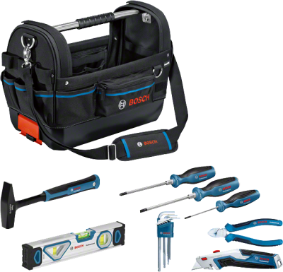 Bosch Profesyonel El Aleti Seti 8 Parça + GWT 20 Çanta