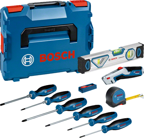Bosch Profesyonel El Aleti Seti 19 Parça+L-boxx 102