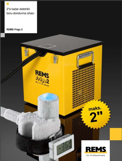 Rems Frigo 2 (Tesisatı boşaltmak yerine elektrik gücüyle dondurun)