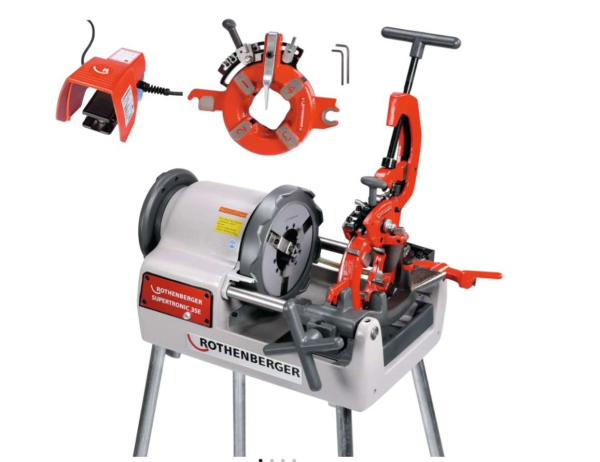 Rothenberger SUPERTRONIC 3 SE Pafta 1/2-3 pafta ,diş açma makinası