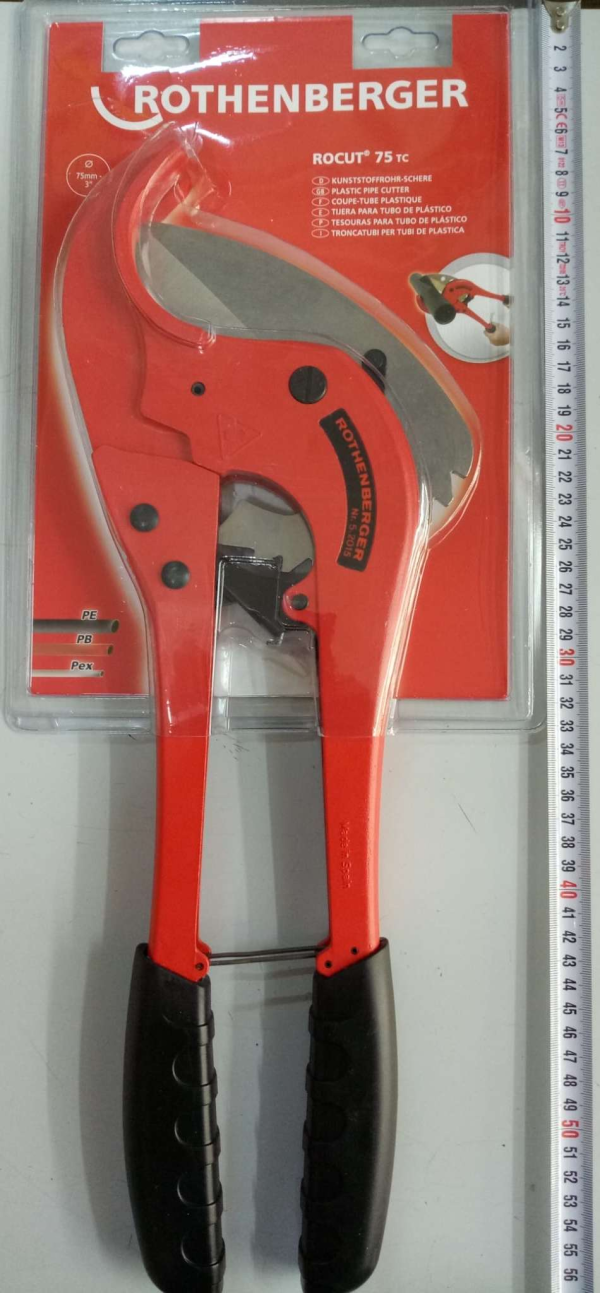Rothenberger ROCUT TC 75 Plastik Boru Makası