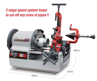 ASADA BEAVER 100 AT 1/2-4 ELEKTRİKLİ TEZGAH TİPİ