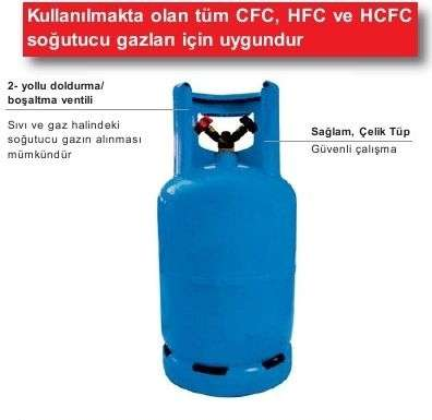 Soğutucu Gaz Toplama Tüpü 40 lt.