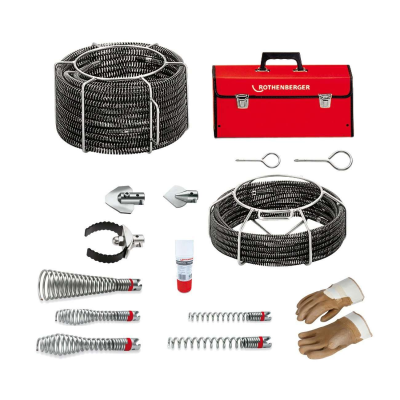 Rothenberger 16+22 mm spiral ve klavuz seti