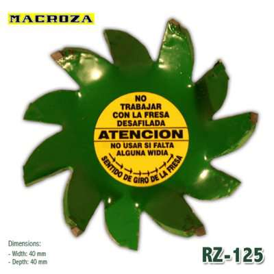 RZ 125 Kanal Açma Makinası Bıçağı (40MM*40MM)