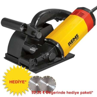REMS Krokodil 180 kanal açma makinası